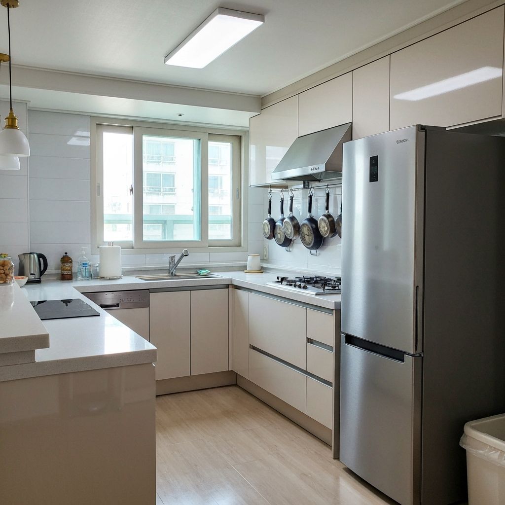 주방 청소 청소 후