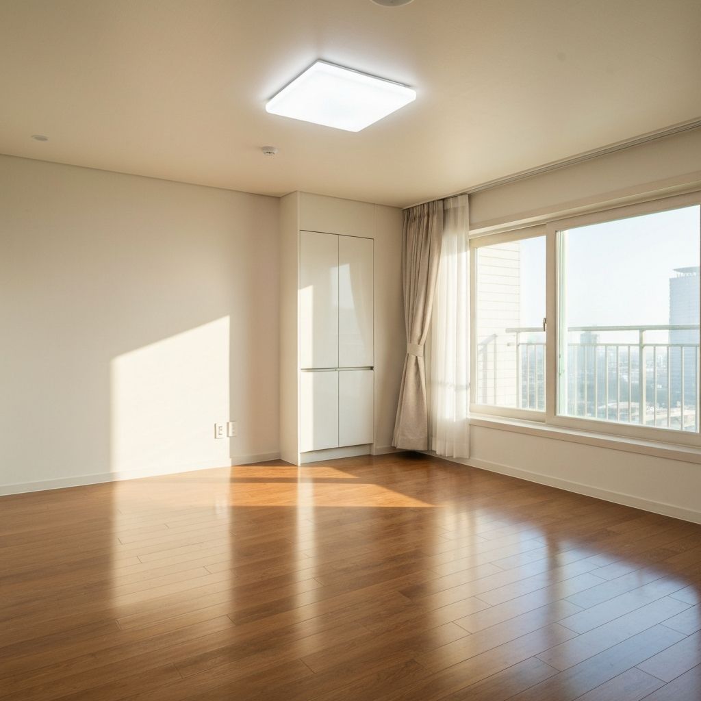 거실/방 청소 청소 후